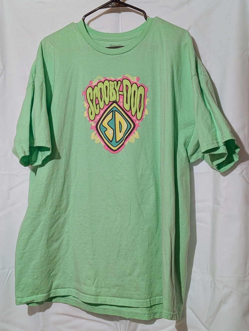 Scooby-Doo Graphic Tee in Mint Green